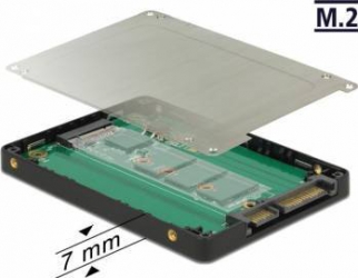 Adaptor Delock SATA 22 pin la M.2 cu rack extern 