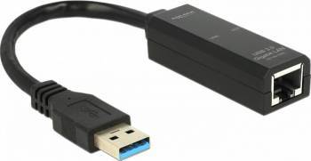 Adaptor Delock USB 3.0 la Gigabit LAN 10/100/1000 Mb/s 