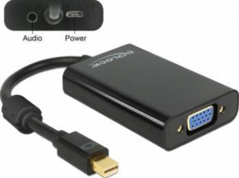 Adaptor Mini Displayport la VGA + Audio + Power 
