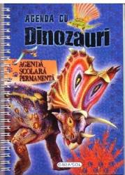 Agenda cu dinozauri. Agenda scolara permanenta 