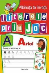 Albinuta te invata literele prin joc 