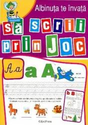 Albinuta te invata sa scrii prin joc 