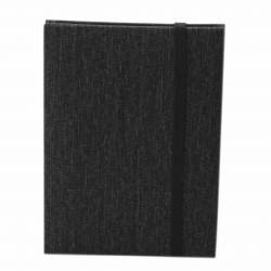 Album foto mini Leporello Canvas 14 poze 15x21 culoare negru 