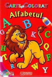 Alfabetul - Carte de colorat 