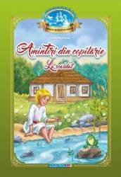 Amintiri din copilarie La scaldat - Carte de colorat cu povesti. Invat sa citesc 