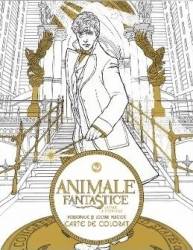 Animale fantastice si unde le poti gasi - Carte de colorat 
