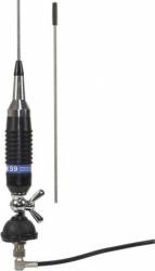 Antena CB PNI S9 cu fluture lungime spic 120 cm cu cablu RG58 de 4m 