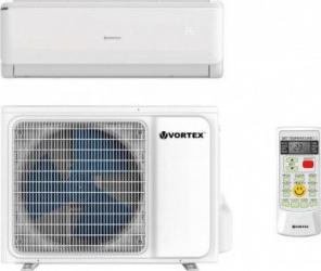 Aparat de aer conditionat Vortex VAI2420FFW 24.000 BTU Clasa A++ iFeel Inverter R32 Kit instalare Alb
