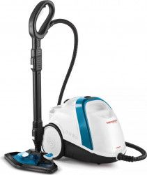 Aparat de Curatat cu Abur Polti Vaporetto Smart 100 B 1500W 2L 4Bar 110 gr min Alb-Albastru 