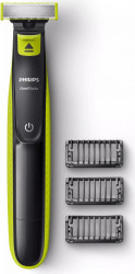 Aparat hibrid de barbierit si tuns barba Philips OneBlade QP2520/20 Autonomie 45 min Verde Negru