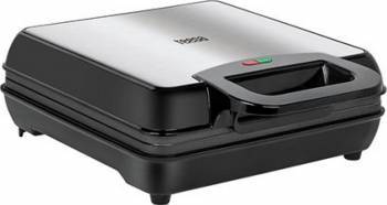 Aparat pentru preparat Wafe Teesa TSA3224 1100W 4 patrate Negru-Gri 