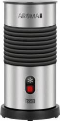 Aparat pentru spumare lapte MILK FROTHER AROMA TEESA tsa4003 Negru-Argintiu