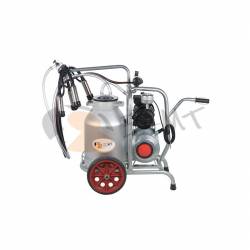 Aparat de muls vaci EMT 1+1A un bidon aluminiu 30 litri un post
