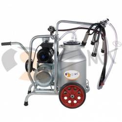 Aparat de muls vaci EMT 1+1A un bidon aluminiu 40 litri un post 