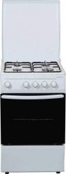 Aragaz Heinner HFSC-V50WH Gaz 4 Arzatoare Dispozitiv siguranta 50cm Alb 