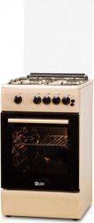 Aragaz LDK 5060 GRAI Crem RMV LPG 4 arzatoare 46 L Rotisor Grill Crem 