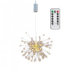 Artificii decorative 120 microLED-uri 60 fire telecomanda 8 tipuri iluminare 