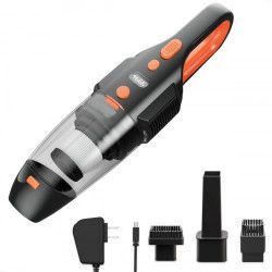 Aspirator cu Vacuum 120W 3 capete si perii lanterna acumulator filtru Hepa 