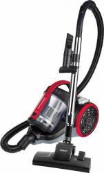 Aspirator fara sac Polti Forzaspira C110 Plus 800W 2L Filtru HEPA Clasa A Negru-Rosu 
