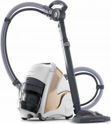 Aspirator Polti Unico MCV85 Total Clean-Turbo 2200W Capacitate 0.8L Alb Auriu