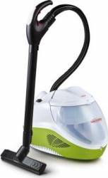 Aspirator cu Abur Polti Vaporetto Lecoaspira FAV 80 2450 W Cu Functie de Spalare Uscare si Filtrare prin Apa Alb Verde 