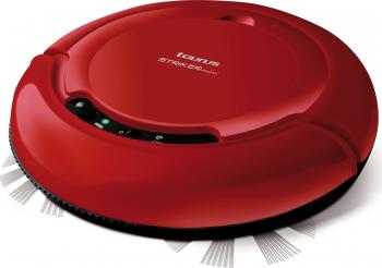 Aspirator robot Taurus Striker Mini autonomie 75 min 26.5 cm senzori antilovire Rosu 