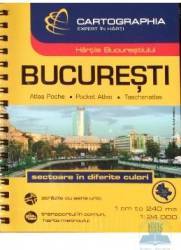 Atlas rutier Bucuresti de buzunar 