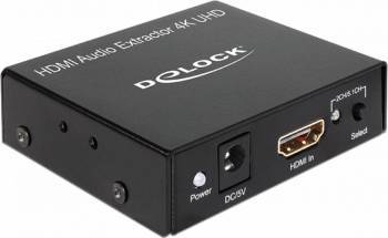 Audio Extractor Delock HDMI Stereo / 5.1 Channel 4K 