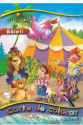 Baieti - Carte de colorat 