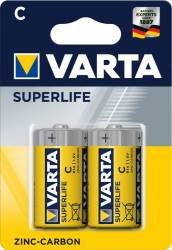 Baterii R14 C Varta Superlife 1 5V zinc blister 2 baterii