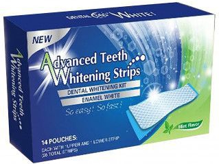 Benzi albire dinti Dental 360 cutie cu 14 plicuri 28 de benzi 