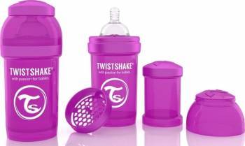 Biberon Anti-Colici Twistshake 180 ml Violet 