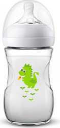 Biberon Philips Avent Dragon SCF070/24 260 ml 0-12 luni Biberon polipropilena Tetina silicon Anticolici 