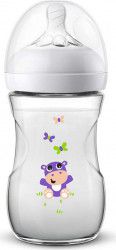 Biberon Philips SCF070/22 Natural 260 ml 0-12 luni Fara BPA Biberon Polipropilena Tetina Silicon 