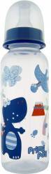 Biberon PP decorat 250 ml dino Primii Pasi 