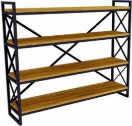 Biblioteca Heinnger HR-ARBKS-KITWST 100 x 120 x 30 cm model KIT-WEST 