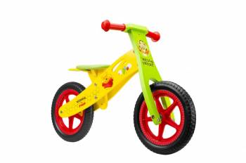 Bicicleta fara pedale Seven-WTP GalbenVerde 