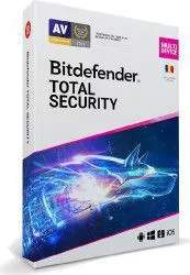 BitDefender Total Security 2020 5 Dispozitive 1 An Retail Box