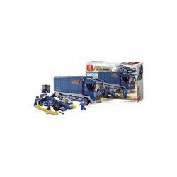 Blocuri de constructie Seria Formula 1 Camion F1 Sluban 