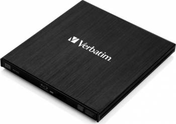 Blu-Ray Writer extern VERBATIM Slimline 43890 USB 3.0 negru