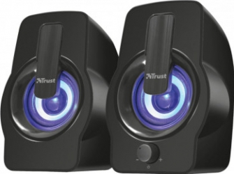 Boxe Trust Gemi RGB 2.0 12W Negre 