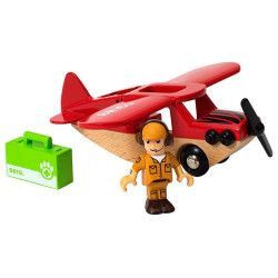 Brio Avion safari cu figurina 
