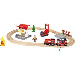 Brio Set trenulet pompieri 