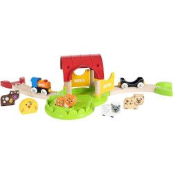 Brio Set trenulet prima mea ferma 