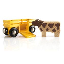 Brio Vagon cu vacuta
