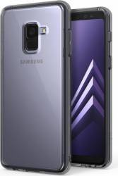 Bumper Ringke Samsung Galaxy A8 Plus 2018 A730 SMOKE BLACK+ BONUS folie protectie display Ringke 