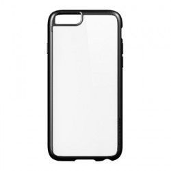 Bumper Silicon+Plastic Back Transparent Apple iPhone 7/8 rezistent la garieturi anti-alunecare Negru 