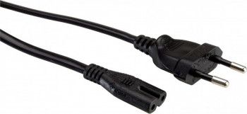 Cablu alimentare Value 19.99.2094 Euro IEC C7 2 PINI 5 m Negru 