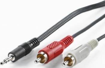 Cablu Audio Value jack 3.5mm la 2 x RCA 1.5m 