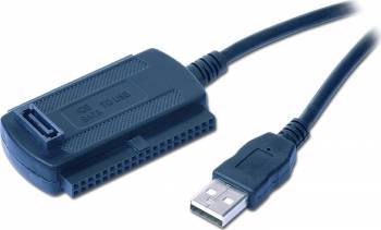 Cablu convertor Gembird USB la IDE si SATA 